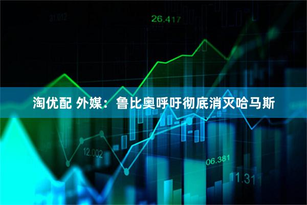 淘优配 外媒：鲁比奥呼吁彻底消灭哈马斯